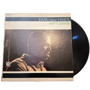 Earl Fatha Hines Earl's Pearls Vinyl LP MGM Records E3832 Jazz 33 RPM 12 inch